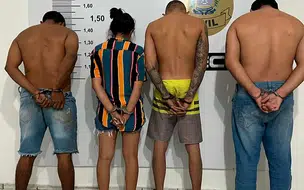 Grupo suspeito de integrar facção é preso com drogas e armas em Teresina