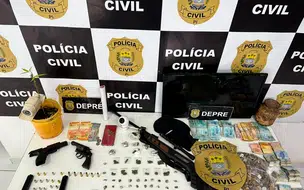 Homem é preso com armas e drogas no bairro Angelim em Teresina
