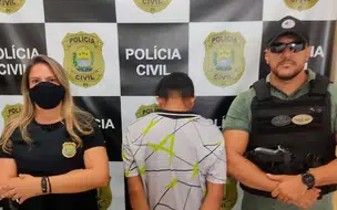 Homem é preso suspeito de roubo e corrupção de menores em Buriti dos Lopes