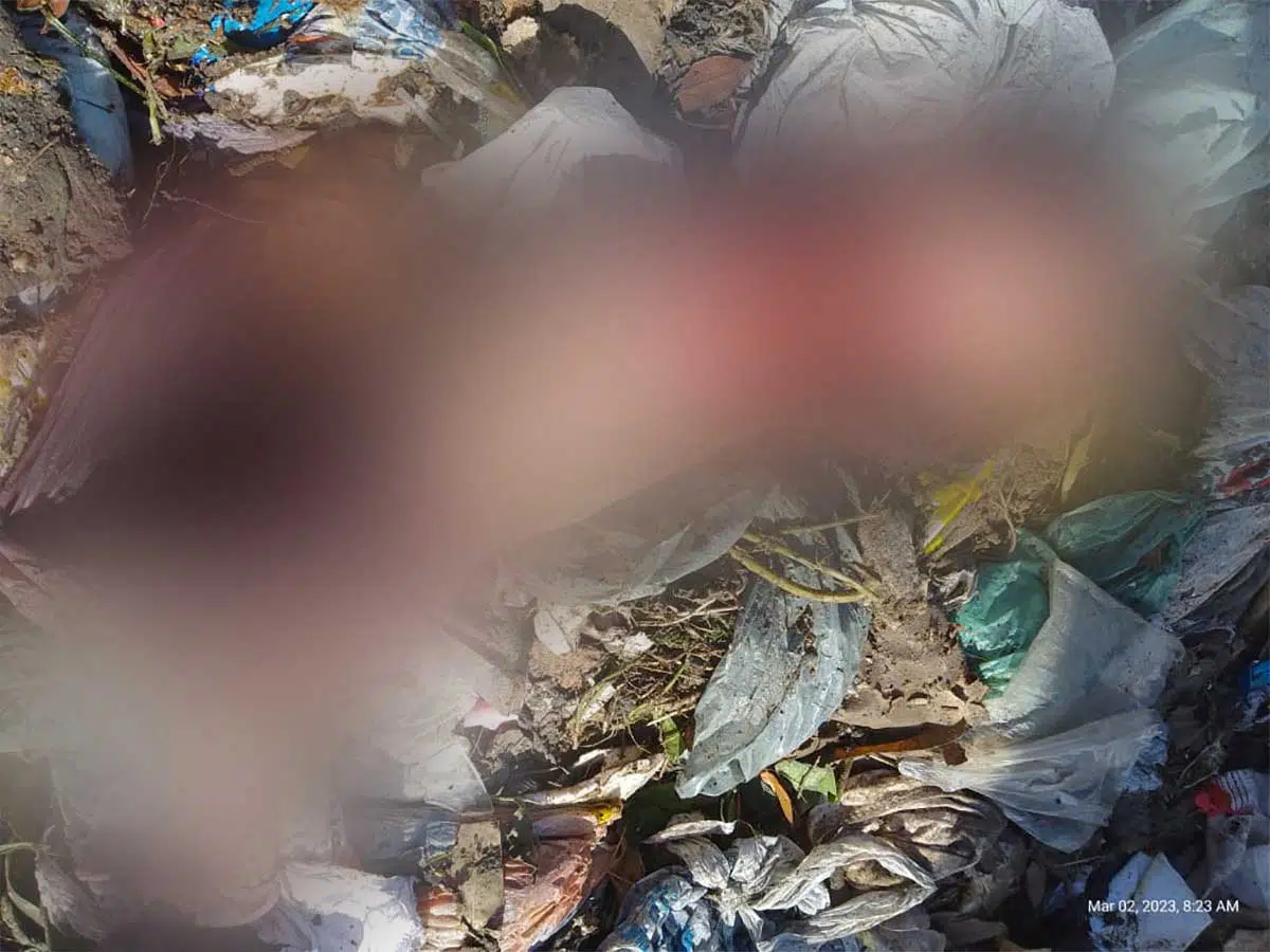 A suspeita é que o corpo tenha sido descartado no lixão através de um caminhão de lixo