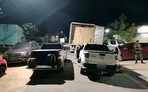 PM apreende carga de cigarros contrabandeados avaliada em R$ 1 milhão no Piauí