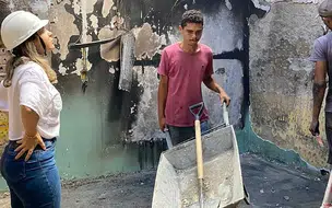 FMS inicia obras de reparo no Hospital do Dirceu após incêndio