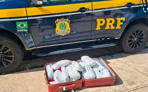 Homem é preso pela PRF com mais de 15 kg de maconha na BR-316