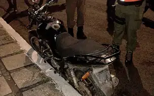 PM recupera motocicleta em menos de uma hora após o roubo em Teresina