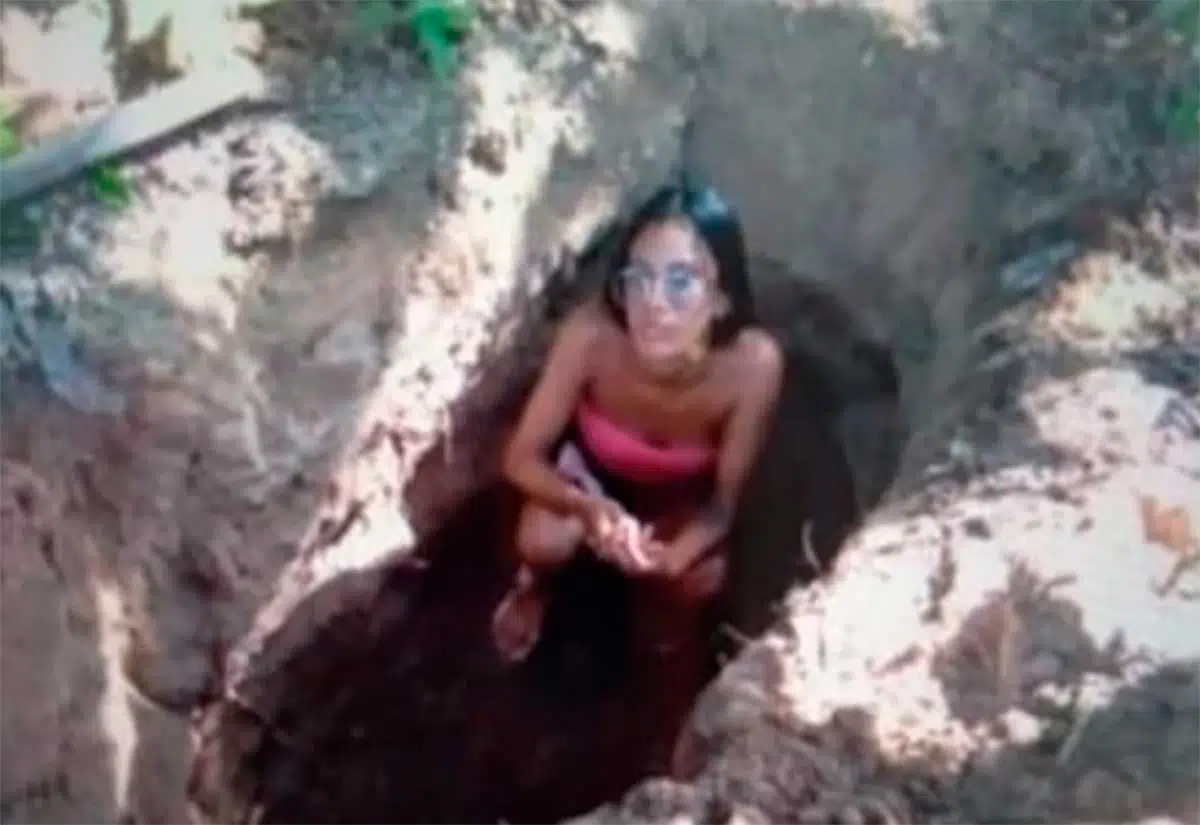 Gisele Vitória, vulgo "Sereia" foi encontrada enterrada em uma cova rasa em março de 2021