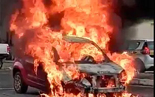 Incêndio: Carro pega fogo na Av. Maranhão; confira o vídeo