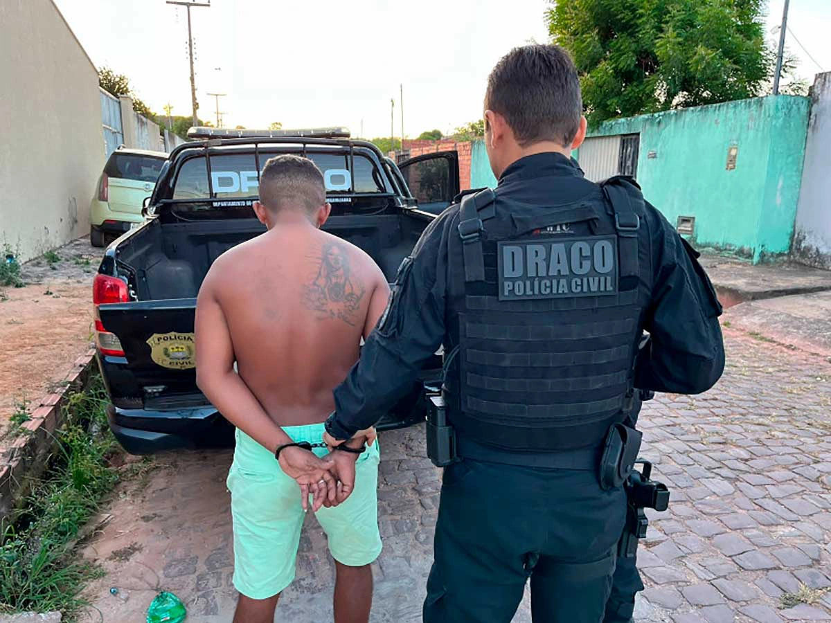 A polícia conseguiu prender pessoas que participam diretamente de facções criminosas