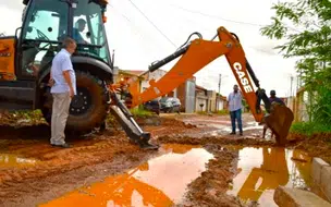 Em Campo Maior prefeitura investe mais de R$ 3 milhões em pavimentação de ruas