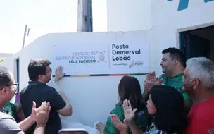 Em Demerval lobão o SSP inaugura posto de Identificação
