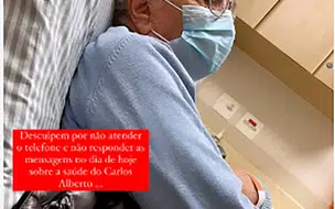 Apresentador Carlos Alberto de Nóbrega é internado com Covid-19 em São Paulo