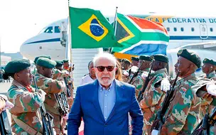 Na África do Sul presidente Lula participa da 15ª Cúpula do Brics
