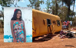 Ônibus com estudantes tomba deixa vários feridos e uma criança morta no Piauí