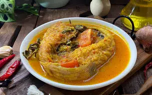 Como fazer moqueca de Arraia com camarão Receita Deliciosa