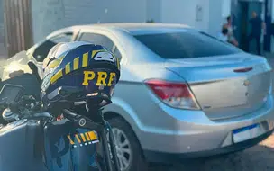 PRF apreende em Teresina, veículo roubado há quase três anos no Maranhão
