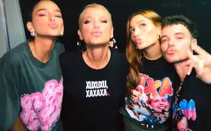 Marquezine usa blusa com frase 'No Brasil não há homem pra mim' para ir a evento