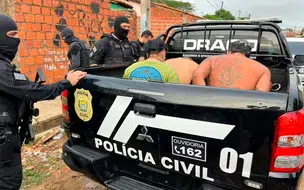 Draco prende criminosos que filmavam sessões do "tribunal do crime" em Teresina