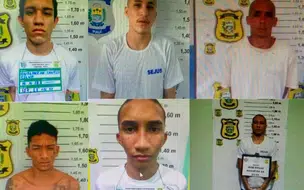 Sejus divulga fotos e nomes de fugitivos de penitenciária em Altos