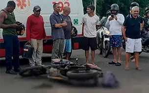 Motoqueiro morre após grave colisão na zona leste de Teresina