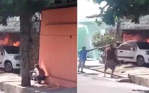 Morre no hospital de urgências de Teresina a segunda vítima de incêndio em carro