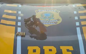 Idoso é preso pela PRF com arma de fogo carregada na BR-343, em Teresina