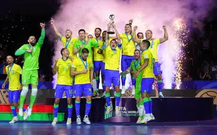 Brasil conquista o hexa da Copa do Mundo de Futsal