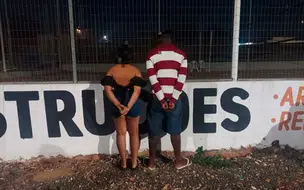 Polícia prende casal com motocicleta e celulares roubados em Teresina