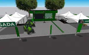 Sada terá um espaço de 700 metros quadrados na 73ª edição da Expoapi