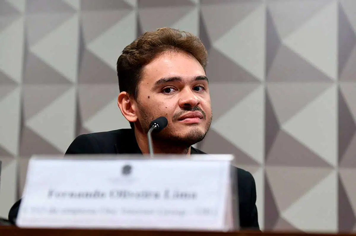 Fernando Oliveira Lima, o Fernandin OIG, disse controlar uma holding de empresas de jogos on-line
