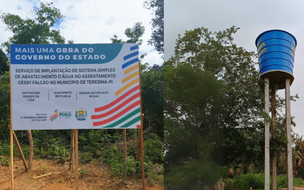 Governo do Estado faz sistema de abastecimento de água zona sudeste de Teresina