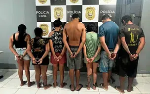 Polícia civil prende 'Família do Tráfico' em Esperantina