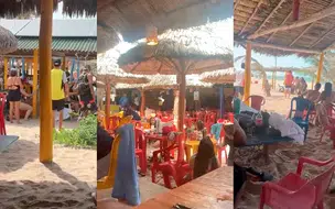 Tiroteio assusta banhistas em barraca na praia do Coqueiro no litoral do Piauí