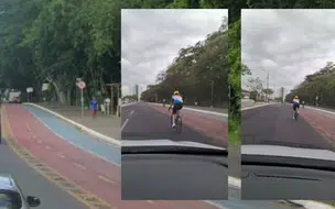 Vídeo: Motoristas reclamam de ciclistas que Invadem faixas de carros em Teresina