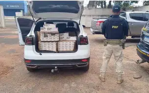PRF apreende 50.000 cigarros de origem americana contrabandeados no Piauí