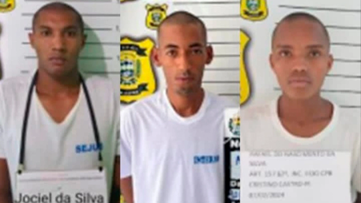 Quatro dos 17 presos que fugiram da Penitenciária Alonso Nuñez, no município de Bom Jesus foram recapturados
