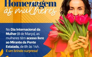 Mulheres terão acesso gratuito ao Mirante da Ponte Estaiada em 8 de março