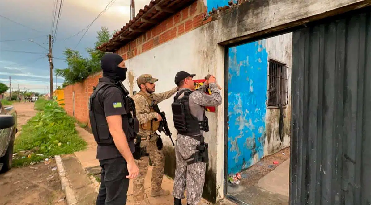A ”Operação Ponto Final” com o objetivo de combater o tráfico de drogas no litoral piauiense
