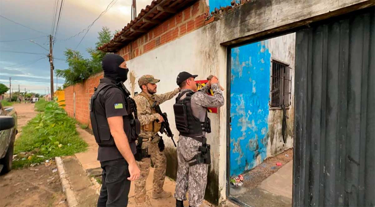 A ”Operação Ponto Final” com o objetivo de combater o tráfico de drogas no litoral piauiense