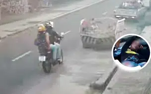 Motorista por aplicativo perde perna em colisão com deposito de entulho