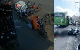 Rio de Janeiro: ÔNIBUS desgovernado mata homem em oficina mecânica