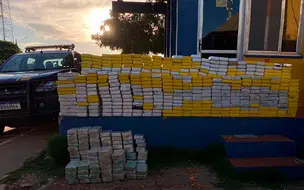 PRF apreende quase 800 kg de cocaína na BR 020 em Picos