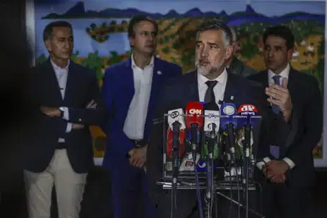 Ministro de Apoio à Reconstrução do Rio Grande do Sul, Paulo Pimenta.