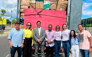 Caminhão com 50 toneladas de doações é enviado ao RS pelo Piauí