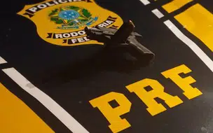 PRF prende homem com arma de fogo em Bom Jesus