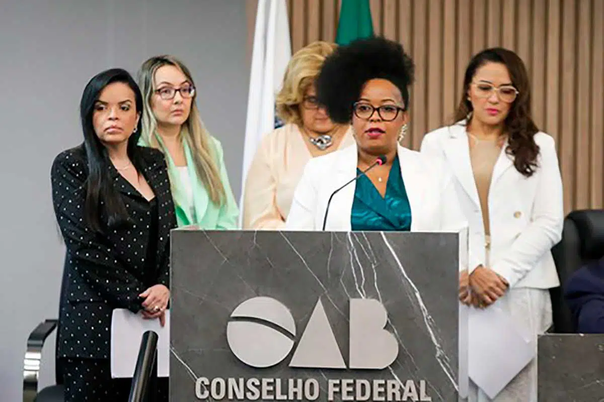 Assinam o parecer as conselheiras federais Silvia Virginia de Souza, presidente da Comissão Nacional de Direitos Humanos (CNDH); Ana Cláudia Pirajá Bandeira, presidente da Comissão Especial de Direito da Saúde; Aurilene Uchôa de Brito, vice-presidente da Comissão Especial de Estudo do Direito Penal;