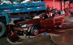 Acidente com caminhão e carro de passeio deixa um morto e seis feridos em Picos