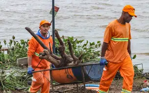 Nível do Guaíba fica abaixo da cota de inundação pela 1ª vez em um mês