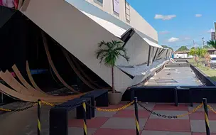 Três pessoas ficam feridas após estrutura desabar na zona sul de Teresina