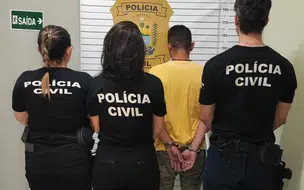 Polícia prende suspeito de estuprar filha e ameaçar filho que descobriu o crime
