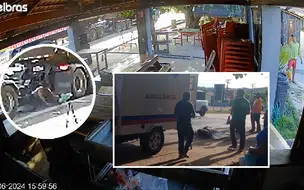 Homem sofre acidente ao pular de caminhão em movimento no povoado Brejinho - MA