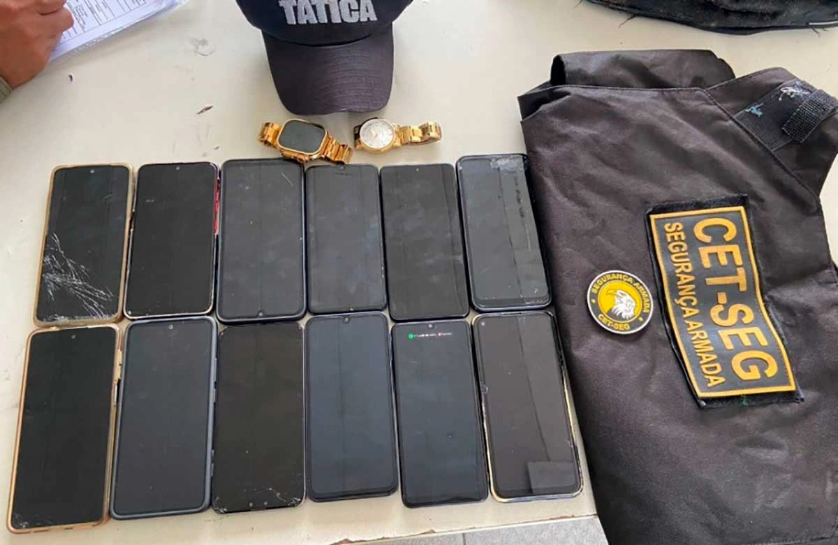 uma das vítimas ajudou a localizar os celulares roubados através de rastreio